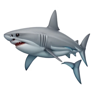 Brazilian shark  sticker