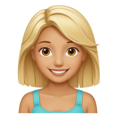 dvinaceti summer girl  sticker