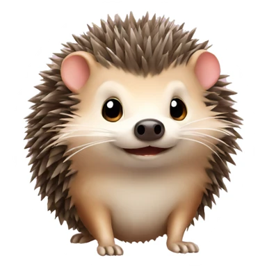 Hedgehog with a Bow sticker