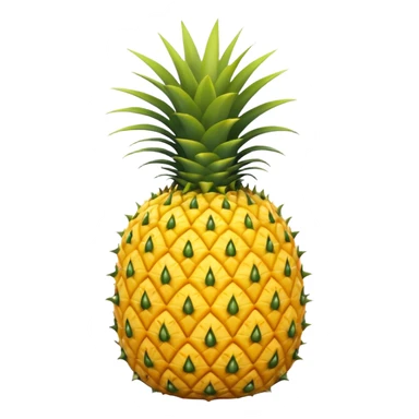 upside down pineapple sticker