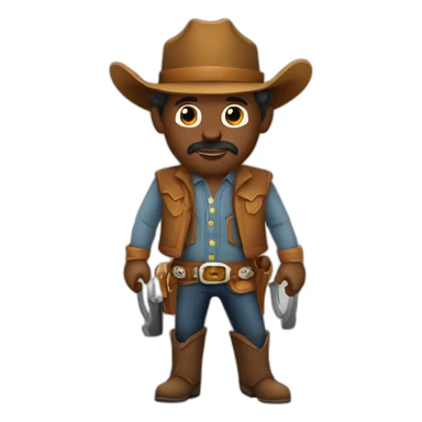 cowboy analytics sticker