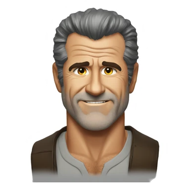 Mel gibson wishes you well sticker