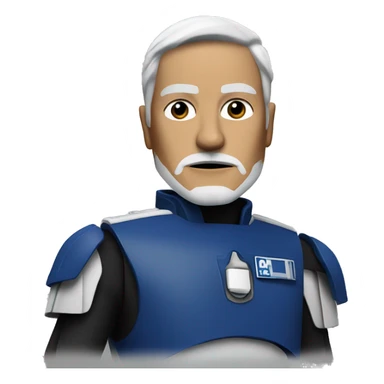 Star Wars captain Rex sticker