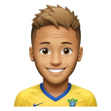 Neymar JR Brazil kit sticker