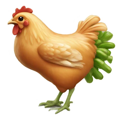 vegetable chicken sticker