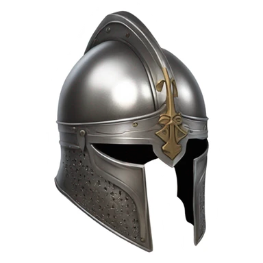 Crusader Helmet sticker