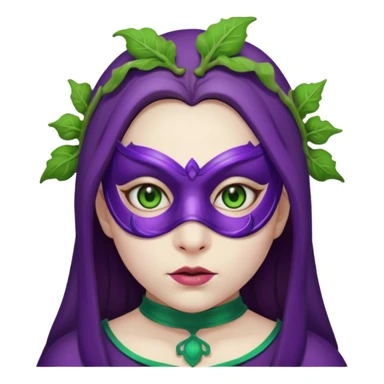 Eggplant girl Said carsed sticker