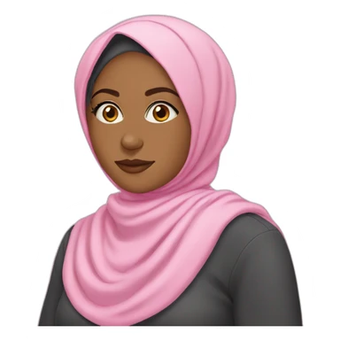 hijabi mean girls sticker