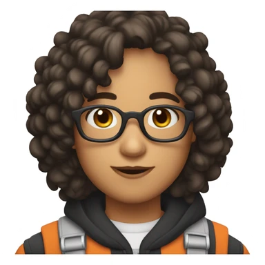 dunkles fell kaninchen  sticker