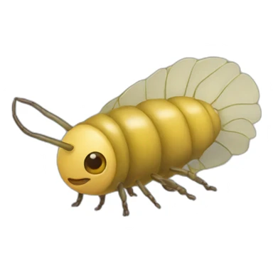 larve amoureuse sticker