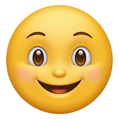 Normal happy face sticker