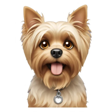 dog yorkshire sticker