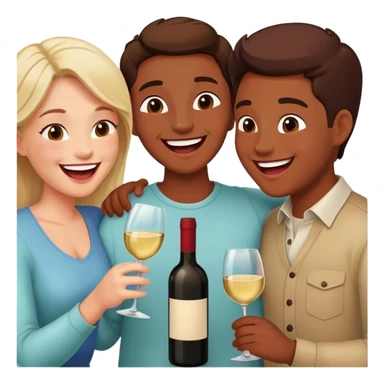 intimate moments with friends sticker