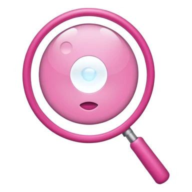 mix light pink dark pink and white girly internet wifi with a magnifying glass sticker