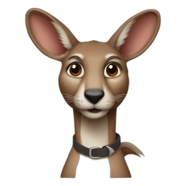 Homme kangourou sticker