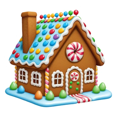 gingerbread house sticker