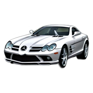 Mercedes benz slr sticker
