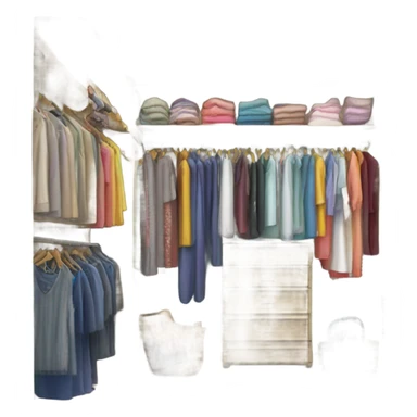 Bedroom closet sticker