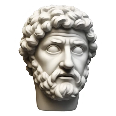 Roman sculpture sticker