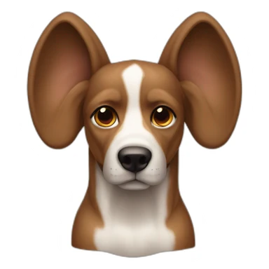 Perdón with Big ear instado of head sticker