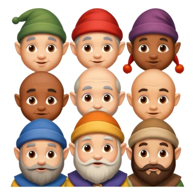 Seven dwarfs sticker
