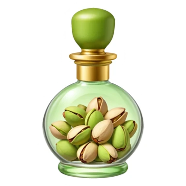 Pistachio perfume sticker