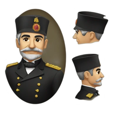 mustafa kemal pasha sticker