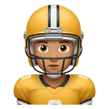 football player sticker