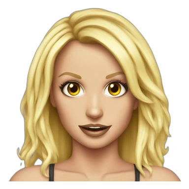 Britney spears, toxic sticker