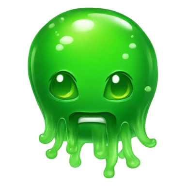 green JELLY sticker