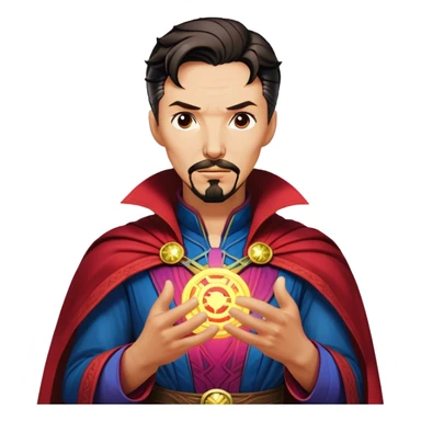 dr strange sees the future sticker