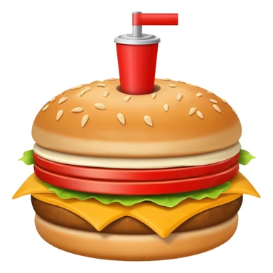 
Free fast food Delivery sticker