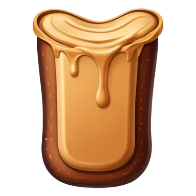 Dried Date filled with peanut butter sticker