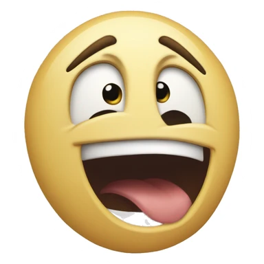 yawn and eyeroll emoji sticker