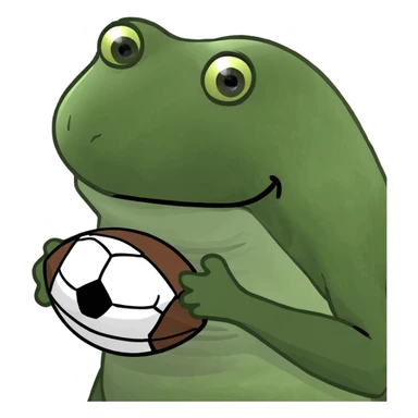 Flag football  sticker