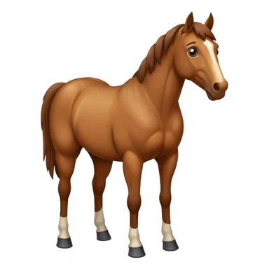 Horse outside  sticker