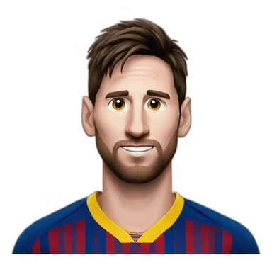Messi FC Barcelone sticker