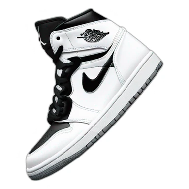 nike air jordan blanche et noir sticker