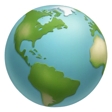 globe south america sticker