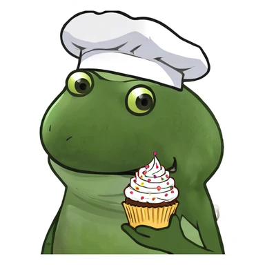 sprinkle cupcake sticker