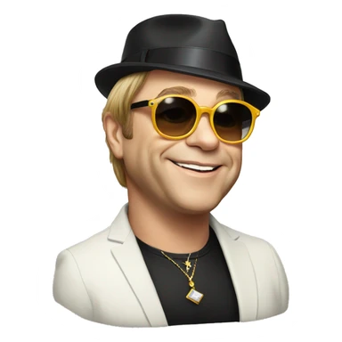 Elton john sticker