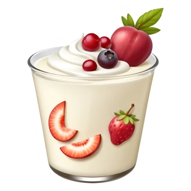Yogurt greco e frutta secca
 sticker
