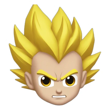 vegeta super saiyan sticker