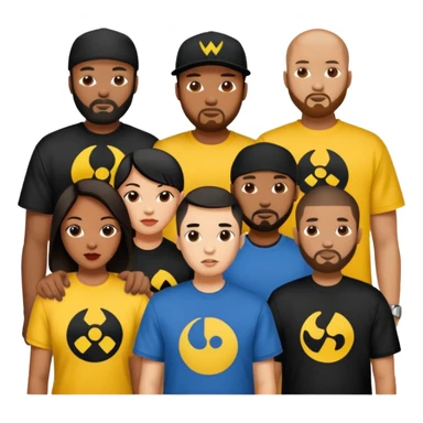 Wu tang clan sticker