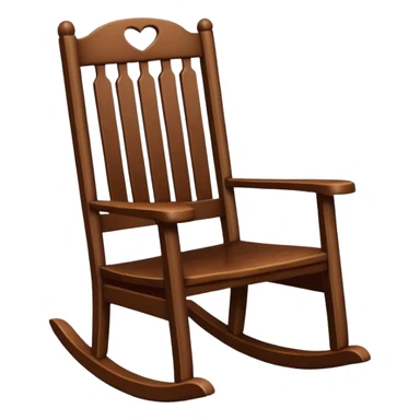 rocking chair sticker