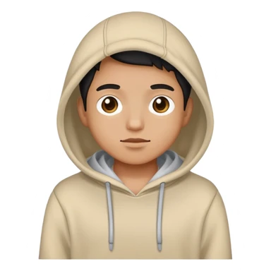 Cuy con sudadera  sticker