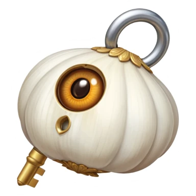 EYE KEY CHIN GARLIC sticker