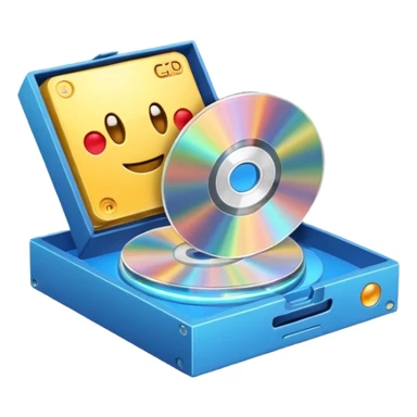 jeux ordinateur physique, CD, boite de jeux sticker