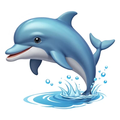 Dolphin sticker