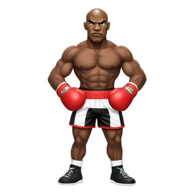 Mike Tyson boxing sticker